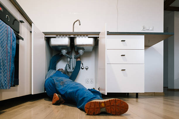 Professional Leak Detection technician working in Preston, WA